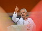 Chhattisgarh chief minister Bhupesh Baghel said there is anti-incumbency against Yogi Adityanath's government. (PTI Photo) Chhattisgarh chief minister Bhupesh Baghel said there is anti-incumbency against Yogi Adityanath's government. (PTI Photo)