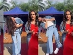 Sara Ali Khan takes on the Red Light Green Light game from Squid Game but fails. Sara Ali Khan takes on the Red Light Green Light game from Squid Game but fails. 