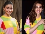 Alia Bhatt and Kriti Sanon's <span class='webrupee'>₹</span>2.7k colour-block crop sweater will easily revamp your style Alia Bhatt and Kriti Sanon's <span class='webrupee'>₹</span>2.7k colour-block crop sweater will easily revamp your style