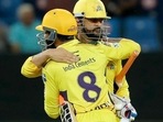 MS Dhoni and Ravindra Jadeja after CSK beat DC by 4 wickets. (IPL/Twitter) MS Dhoni and Ravindra Jadeja after CSK beat DC by 4 wickets. (IPL/Twitter)