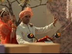 Rajkummar Rao and Kriti Sanon in a still from Hum Do Humare Do trailer. Rajkummar Rao and Kriti Sanon in a still from Hum Do Humare Do trailer.