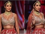 Malaika Arora is the most gorgeous bride ever in red lehenga set as she walks the ramp at LFW Malaika Arora is the most gorgeous bride ever in red lehenga set as she walks the ramp at LFW