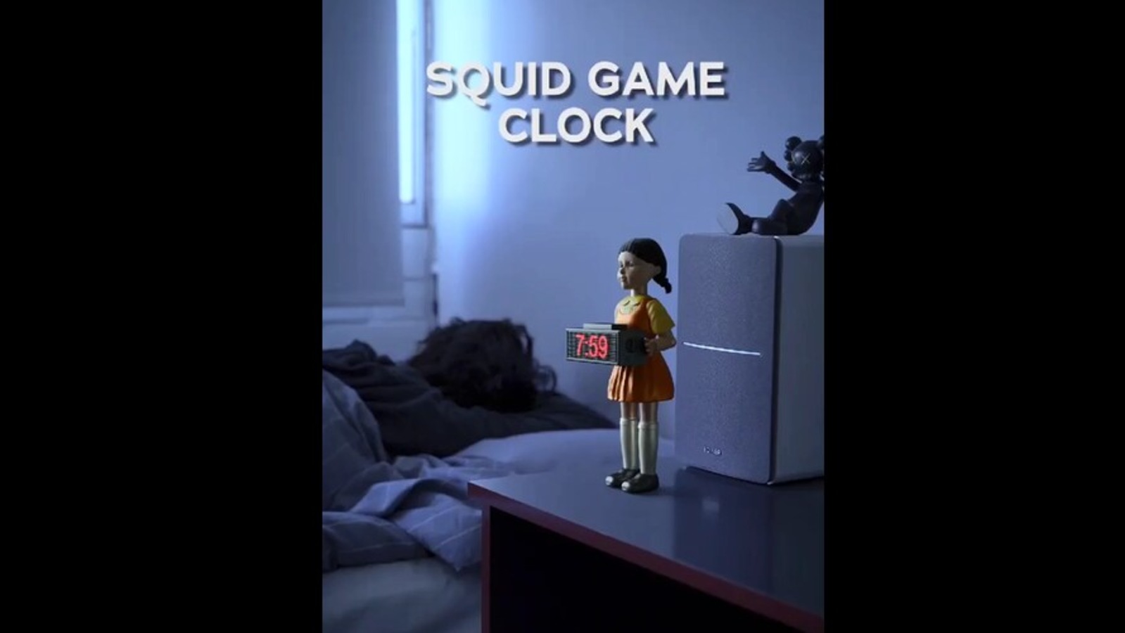Artists imagine what Squid Game inspired alarm clock may look like