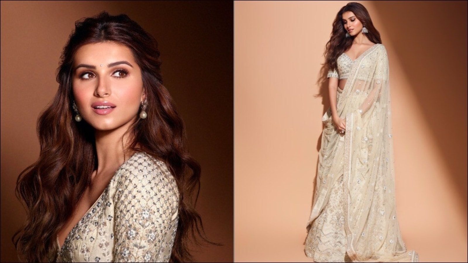 Inside Tara Sutaria Wardrobe Collection: Tara Sutaria in Lehenga, Sari,  Collection, VOGUE India