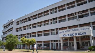 Due to limited accommodation in hostels due to single accommodation rule as a part of Covid protocols, only a limited number of students will be allowed to stay on PU campus. (HT FILE PHOTO) Due to limited accommodation in hostels due to single accommodation rule as a part of Covid protocols, only a limited number of students will be allowed to stay on PU campus. (HT FILE PHOTO)