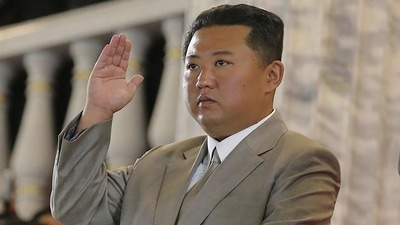 Kim Jong Un's comments carried in a state media report on Thursday came a day after North Korea claimed to have performed it first hypersonic missile test (HT_PRINT) Kim Jong Un's comments carried in a state media report on Thursday came a day after North Korea claimed to have performed it first hypersonic missile test (HT_PRINT)