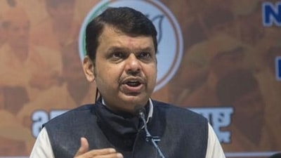 Former Maharashtra CM and Opposition leader Devendra Fadnavis in Mumbai. (HT file)