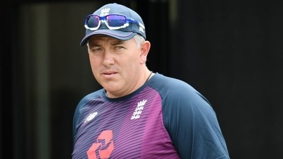 FILE PHOTO: England head coach Chris Silverwood (REUTERS)