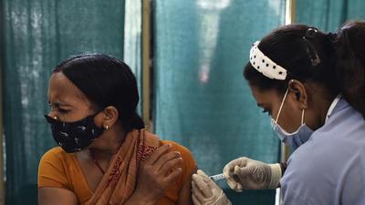 On Monday, a total of 10,065 people were vaccinated against Covid-19 in the district with 4,926 people being given the first dose and 5,139 people being given the second dose of the vaccine. (Vipin Kumar/HT PHOTO) On Monday, a total of 10,065 people were vaccinated against Covid-19 in the district with 4,926 people being given the first dose and 5,139 people being given the second dose of the vaccine. (Vipin Kumar/HT PHOTO)