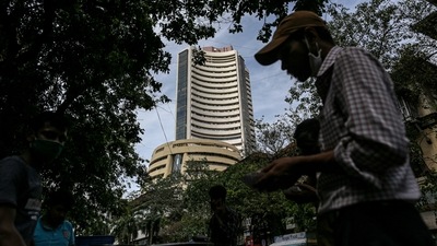 The gains on Nifty were led by Jaguar Land Rover (JLR) parent Tata Motors soared as much as 8.5%. (Bloomberg)