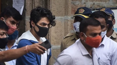 Aryan Khan, among others, has been arrested by the NCB in connection with the alleged seizure of banned drugs from a cruise ship. (PTI) Aryan Khan, among others, has been arrested by the NCB in connection with the alleged seizure of banned drugs from a cruise ship. (PTI)