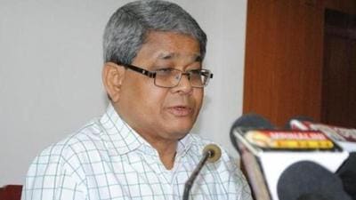 The Polit Bureau of the Communist Party of India (Marxist) expressed profound shock and grief at Bijan Dhar’s death. (Photo Courtesy- .tripurainfoway.com/) The Polit Bureau of the Communist Party of India (Marxist) expressed profound shock and grief at Bijan Dhar’s death. (Photo Courtesy- .tripurainfoway.com/)