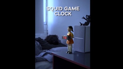 The image is taken from the Squid Game inspired video by the artists. (Instagram/@gaspar.3d and @nanvo)