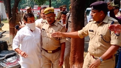 Union minister of state Ajay Kumar Mishra's son Ashish is wanted in an investigation into the death of four farmers at Lakhimpur Kheri earlier this month.&nbsp; (File photo)