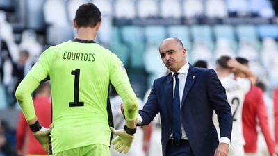 'When will we get a rest? Never' - Courtois lashes out over number of games (REUTERS)