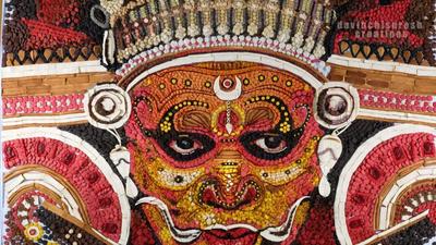 The mascot is built of 25,000 biscuits, sweets, bread, buns, dry fruits and other bakery products (HT photo) The mascot is built of 25,000 biscuits, sweets, bread, buns, dry fruits and other bakery products (HT photo)