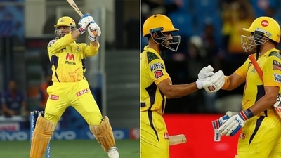 Ruturaj Gaikwad and Robin Uthappa marvelled at MS Dhoni's finishing skills.&nbsp; (IPL/CSK)