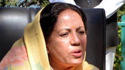Congress nominee from Mandi Pratibha Singh also flayed the central government on the farm laws and inflation. (HT file photo)