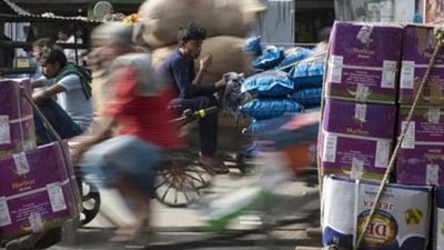 There are sectors showing a sustained recovery, almost in sync with the dropping trajectory of active Covid-19 cases in the country. (Bloomberg) There are sectors showing a sustained recovery, almost in sync with the dropping trajectory of active Covid-19 cases in the country. (Bloomberg)