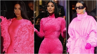 hot pink winter dress Hot Pink Oversized Sweater Dress – Kendry Collection Boutique main image 1