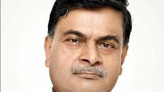 Minister RK Singh hit out at the Congress saying the party had run out of ideas (Photo Courtesy Twitter)