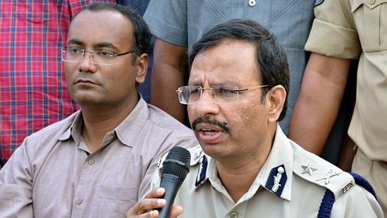 The Commission recorded the statements of Sajjanar and he will again appear before it on Tuesday.(HT File)