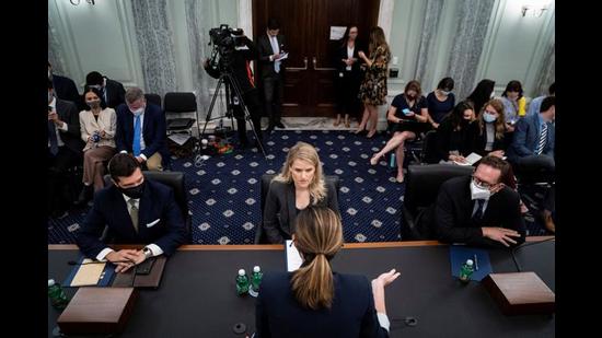 Haugen adds that the company has dragged its feet on fixing these technological problems because it prioritises growth over safety (REUTERS)