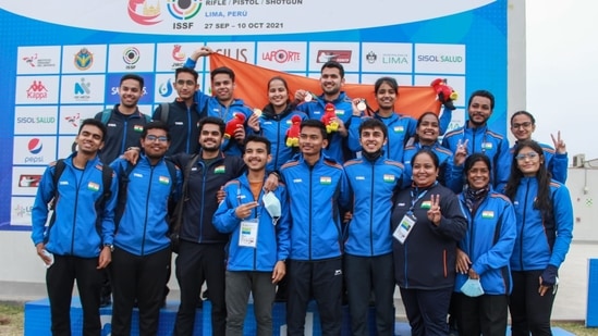 India finish on top with a 43-medal haul at Junior Shooting World Championship(ISS Shooting / Twitter)