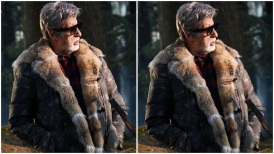 We saved the best for the last. Big B adorned a furry jacket, “just in case it got too cold for comfort.” In a salt and pepper look, he added tinted shades and posed underneath the sun in his khaki jacket, lined with fur at the collars. BRB, drooling.(Instagram/@amitabhbachchan)