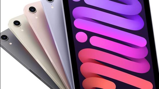 iPad Mini 2021 is availabel in Wi-Fi only and Wi-Fi + Cellular specifications and it comes in 4 colours. (Image countesy-Apple)