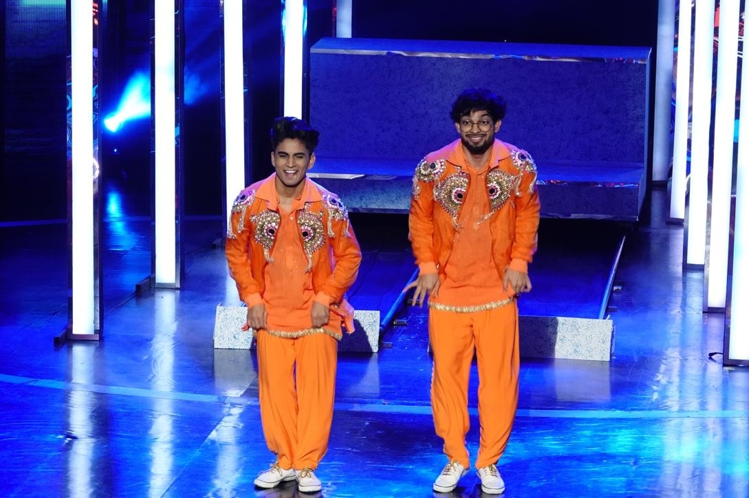Piyush and Rupesh during their finale performance.