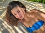 Alia Bhatt shares a picture from her beach vacation. Alia Bhatt shares a picture from her beach vacation.