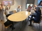 Yoga at workplace: 5 exercises to de-stress at office and regain focus(Twitter/Approach_pr) Yoga at workplace: 5 exercises to de-stress at office and regain focus(Twitter/Approach_pr)