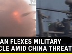 TAIWAN FLEXES MILITARY MUSCLE AMID CHINA THREAT TAIWAN FLEXES MILITARY MUSCLE AMID CHINA THREAT