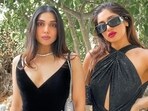 Bhumi Pednekar sets glam sister fashion goals with Samiksha Pednekar, Rhea Kapoor drops a fire emoji(Instagram/@bhumipednekar)