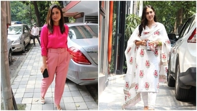 Mumbai streets were star-studded on Tuesday. Multiple celebrities such as Kareena Kapoor, Sara Ali Khan and Shraddha Kapoor were spotted engrossed in their professional affairs on Tuesday. Paparazzi spotted these stars in multiple places, where they happily posed for the cameras. While at it, they also set some major fashion goals for us – be it traditional or Western Mumbai streets were star-studded on Tuesday. Multiple celebrities such as Kareena Kapoor, Sara Ali Khan and Shraddha Kapoor were spotted engrossed in their professional affairs on Tuesday. Paparazzi spotted these stars in multiple places, where they happily posed for the cameras. While at it, they also set some major fashion goals for us – be it traditional or Western