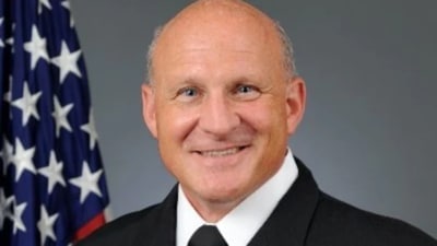 United States chief of naval operations admiral Michael M Gilday. (File photo) United States chief of naval operations admiral Michael M Gilday. (File photo)