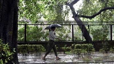 The MeT said no rainfall is likely till 8.30 am on October 15. (PTI file photo)