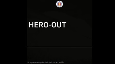 The image is taken from Mumbai Police's drug-related video. (Instagram/@mumbaipolice)