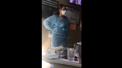 The image shows Allison Walker singing a song. (Instagram/@methodisthealthcaresa)