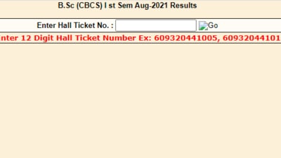 Osmania University Results 2021: Candidates who have appeared in the examination can check their results at osmania.ac.in. ( osmania.ac.in)