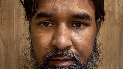 Police handout of the arrested Pakistani national, Mohammad Ashraf. (PTI) Police handout of the arrested Pakistani national, Mohammad Ashraf. (PTI)