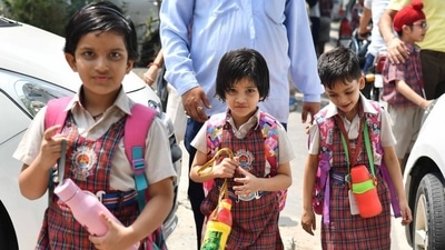 Tthe education department of Sikkim has said students from Lower KG to Class 8 can now attend offline classes from October 18. (HT File)