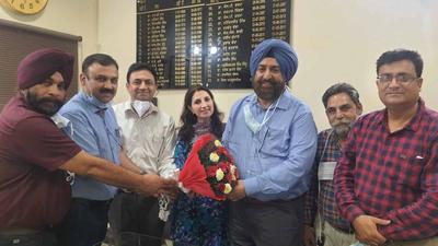 No stranger to the city, the new Ludhiana civil surgeon Dr SP Singh has worked as a district family welfare officer in Ludhiana for five years and was instrumental in tightening the noose around illegal sex detection centres operating in the city (HT Photo)