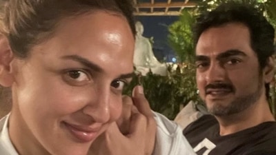 Esha Deol and her husband Bharat Takhtani (Instagram) Esha Deol and her husband Bharat Takhtani (Instagram)