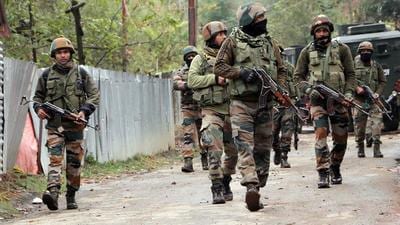 One terrorist was killed in another exchange of fire with security forces in Verinag. A policeman was also injured. (ANI Photo/Representative use)