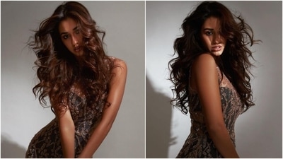 Disha Patani aces her own make-up with sheer nude dress in new pics (Instagram/@dishapatani) Disha Patani aces her own make-up with sheer nude dress in new pics (Instagram/@dishapatani)