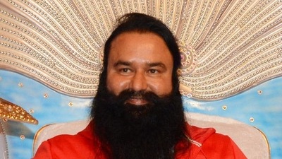Dera Sacha Sauda head Gurmeet Ram Rahim has also been sentenced to life for the murder of journalist Ram Chander Chhatrapati in 2002. (HT Photo)