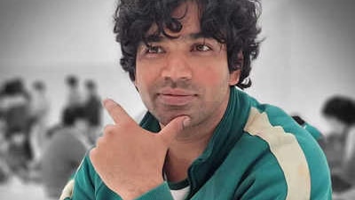Anupam Tripathi in a still from Squid Game. Anupam Tripathi in a still from Squid Game. 