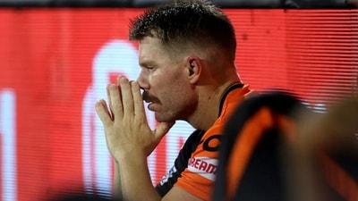 File image of David Warner. (IPL/Twitter)